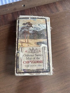 Vintage Ordnance Survey Map Cairngorms 1922 - Picture 1 of 9