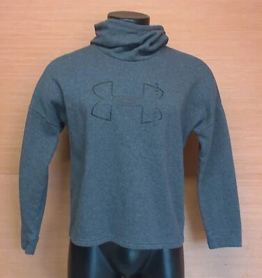 Sudadera con capucha gris suelta Under Armour para mujer talla mediana Foto 1 de 3