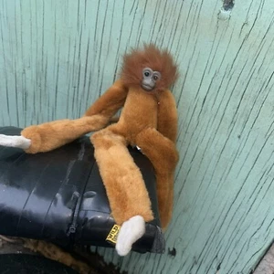 Wild Republic Brown And Gray Spider Monkey Plush Stuffed Animal - Picture 1 of 7