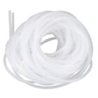 Cable Wire Organizer Manager Spiral Wrap Band 6Mm Dia 15M Length White Y6q1ett