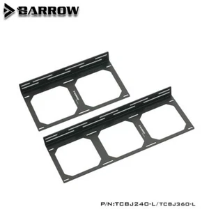 Barrow 240 mm 360 mm Kühler L Halterung externe Befestigungshalterung für 12 cm Lüfter - Bild 1 von 7