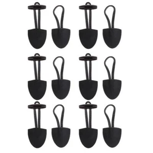 Prettyia 6 Pairs Horn Toggle Closure Button Coat Jacket Duffle Sewing Crafts - Picture 1 of 7