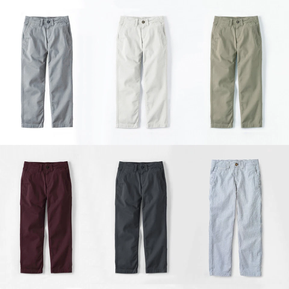Pantalones cadete Lands' End para niño, sarga 100 % algodón y Seersucker, talla 10 Foto 1 de 1