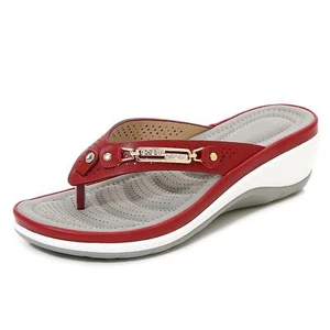 Women's Soft Cushion Flip Flops Thong Sandals Slippers Casual Orthotics Sandals - Picture 1 of 22