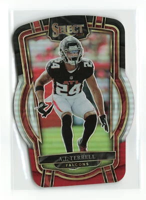 A.J. TERRELL #296 2022 PANINI SELECT FALCONS BLACK RED CLUB - Image 1 of 2