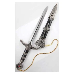 Lord's Sword Knife Dagger Gothic Medieval Athame 18 inches with Sheath Brand NEW - Picture 1 of 1