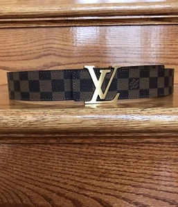 Authentic Louis Vuitton Brown Damier Belt - Picture 1 of 8