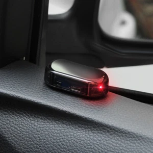 LED Rojo Alarma Simulador Coche Luz Intermitente Antirrobo Falso Sol USB Vl - Imagen 1 de 8