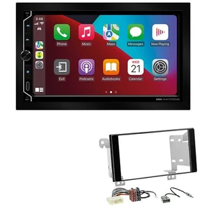 ESX Autoradio Apple CarPlay Android für Subaru XV ab 2012 Klavierlack schwarz - Bild 1 von 9