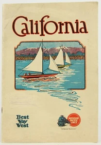 1930 California Tourism Brochure Missouri Pacific Lines Scenic Ltd Sunshine Spec - Picture 1 of 7