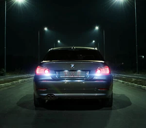 BMW 5 Series E60 2003-2010 Pair Bulbs Reverse LED White 6000K Bright Canbus - Picture 1 of 3