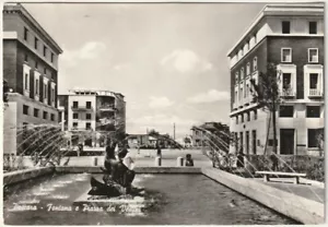 PESCARA - FONTANA E PIAZZA DEI VESTINI - VIAGG. 1959 -61808- - Picture 1 of 1