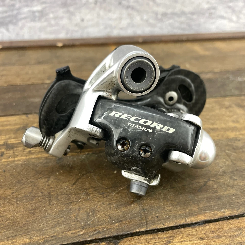 Campagnolo Record Rear Derailleur Carbon Titanium Ti Short Cage 10 Speed 10 - Image 1 of 4