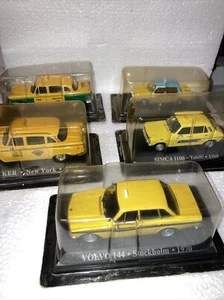 Bundle (n1) Checker Simca Volvo Taxi - Cars Miniatures Collection - Picture 1 of 9