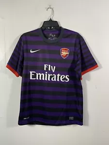 Arsenal Fly Emirates Small Soccer Jersey Purple Stripe - Picture 1 of 6