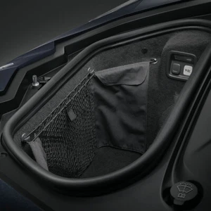 2020-2025 Chevrolet Corvette C8 2-Piece Cargo Net Pkg 84746624 Black OEM GM New - Picture 1 of 2
