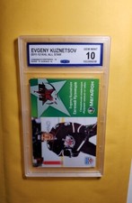 Graded 💎 Mint 10 2011-12 Sereal KHL Celebration EVGENY KUZNETSOV rookie