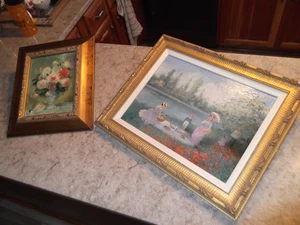 Vintage Marion Reis Original Gemälde Konvolut gerahmt - Bild 1 von 15