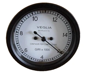 For Veglia Ducati Tachometer White Face As Original 2- 14000 Rpm - Picture 1 of 1