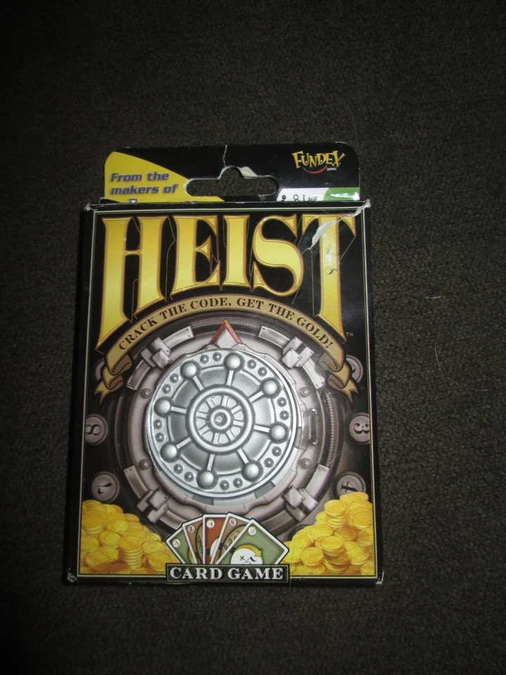Heist Card Game Fundex New Cards Sealed 2008 - Image 1 of 1