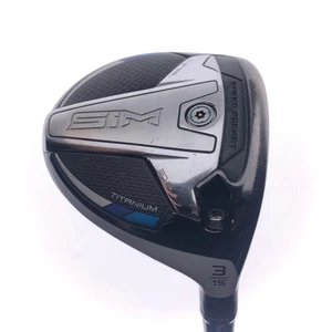 Used TaylorMade SIM Titanium 3 Fairway Wood / 15 Degrees / Stiff Flex - Picture 1 of 9