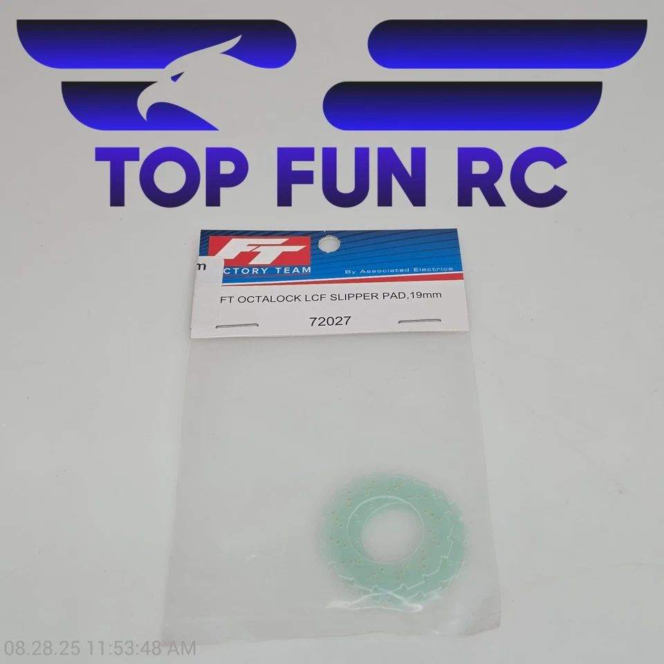 Team Associated 72027 FT Octalock LCF Slipper Pad, 19mm - Image 1 of 1