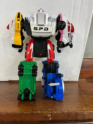 Power Rangers Dekaranger DX Deka Ranger Robo Megazord S.P.D. Bandai Japón Foto 1 de 4
