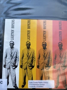 Lightnin Hopkins Country Blues, Smithsonian Folkways Audio CD 10 Songs - Picture 1 of 3