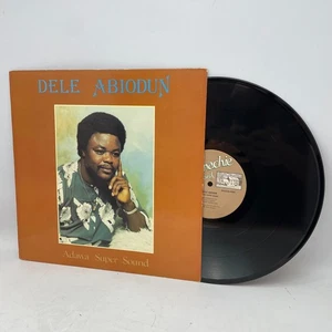 Dele Abiodun Adawa Super Sound Vinyl LP OG US 1985 Pressing VG+/VG+ African - Picture 1 of 2