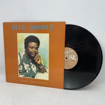 Dele Abiodun Adawa Super Sound Vinyl LP OG US 1985 Pressing VG+/VG+ African - Image 1 of 2
