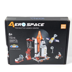 Aero Space - The Shuttle Launch Center Building Blocks Set - 566 Pieces - #70018 - Picture 1 of 5