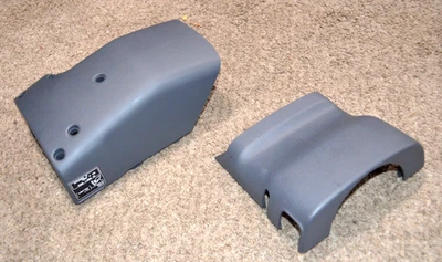 1990-1993 TOYOTA CELICA STEERING COLUMN COVER SHELL SURROUND GRAY READ!!!!!!!!!! Foto 1 de 4