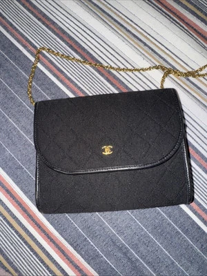 Bolso de hombro Chanel vintage de lana Foto 1 de 4