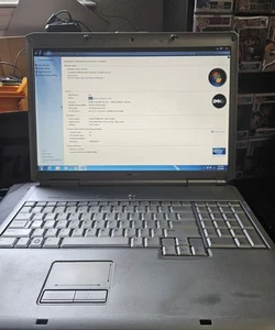 Dell Inspiron 1720 Intel Core 2 Duo 2.0 GHz 4 GB RAM 250 GB HDD Read Description - Picture 1 of 6