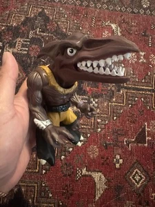 VTG 1996 Mattel Extreme Dinosaurs Bullzeye 5" Action Figure Series 1 - Picture 1 of 4