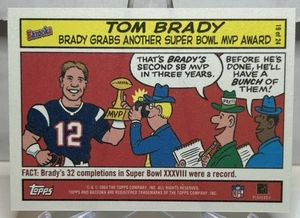 Tom Brady - 2004 Topps Bazooka Comics🔥Patriots🔥 - Bild 1 von 2