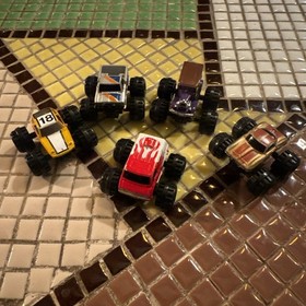 80's/90's Assorted Lot of 5 Vintage Galoob Micro Machines Monster Trucks