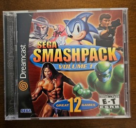 Sega Smash Pack Vol. 1 (Sega Dreamcast 2001) Complete - Tested - Authentic