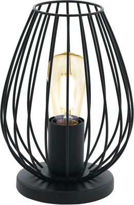 Lampada Da Tavolo Newtown, Lampada Da Tavolo Vintage a Uno Punto Luce, Lampada D - Immagine 1 di 4