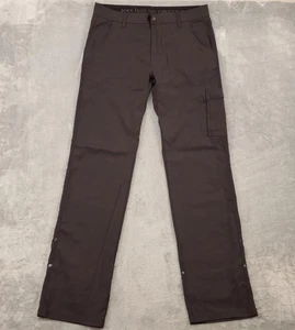 Pantalones prAna Para Hombres 34 Marrón Exterior Senderismo Elastizados Zion Recto Carga Dobladillo a Presión - Imagen 1 de 18