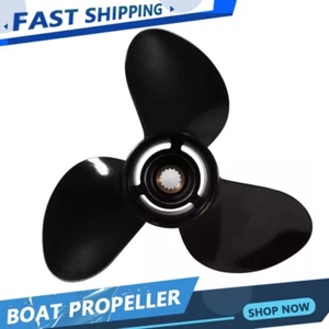 13 3/4x17 Boat Propeller For SUZUKI70-140HP 15 Spline tooth, RH 58100-87L20-019 - Picture 1 of 6
