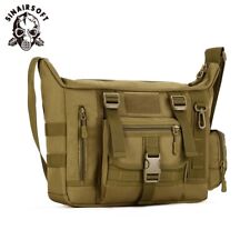14" Laptop Bag Briefcase Tactical Mens Handbag Messenger Shoulder Satchel Travel