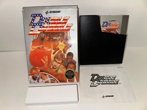 Double Dribble (Nintendo NES) KOMPLETT CIB mit Box Anleitung Spiel FUNKTIONIERT! - Bild 1 von 19