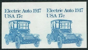 [st1495] USA 1981 Scott#1906b 17¢ Parkman Horizontal imperf pair VF MNH cv:$130 - Picture 1 of 2