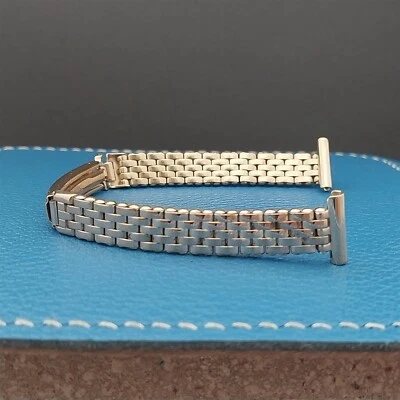 Correa de reloj Kreisler de malla de 1/2" llena de oro amarillo para damas años 50 vintage sin usar Foto 1 de 4