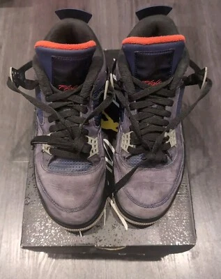 Talla 9 - Air Jordan 4 Retro Fight, Azul CQ9597-401, Usado Foto 1 de 4