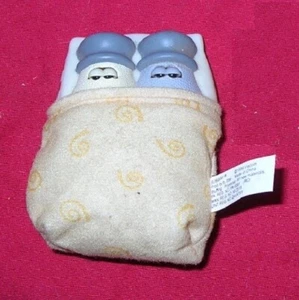 (2) Giocattolo Happy Meal "Mr. Salt and Mrs. Pepper" 1999 Metro, Vintage + Regalo BONUS - Foto 1 di 4