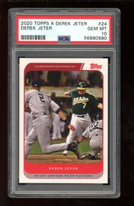 2020 Topps X Derek Jeter #24 Derek Jeter (PSA 10)