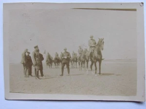 06E1 Antigua Fotografía Poilu Grupo Curia Francesa Y Inglés 14/18 WW1 - Picture 1 of 2