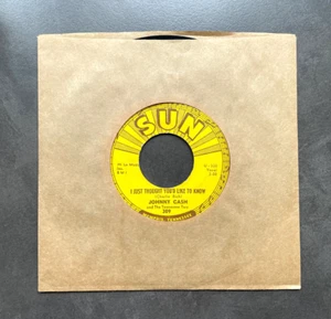 7" Johnny Cash - I Just Thought You'd Like To Know - US SUN 309 - Bild 1 von 1